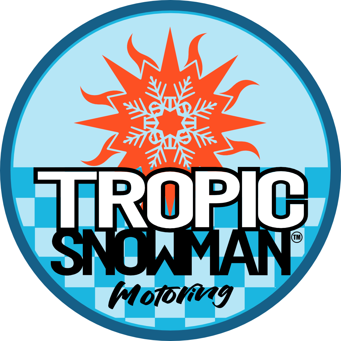 Tropic Snowman Motoring Art Merchandise Shop
